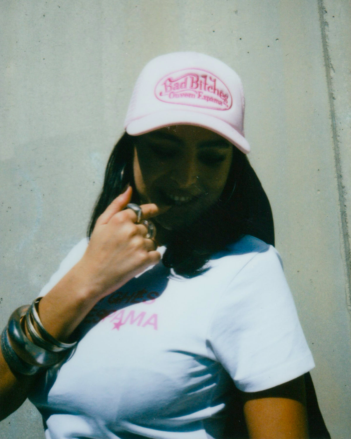 Ouvem Espama Pink Trucker Hat