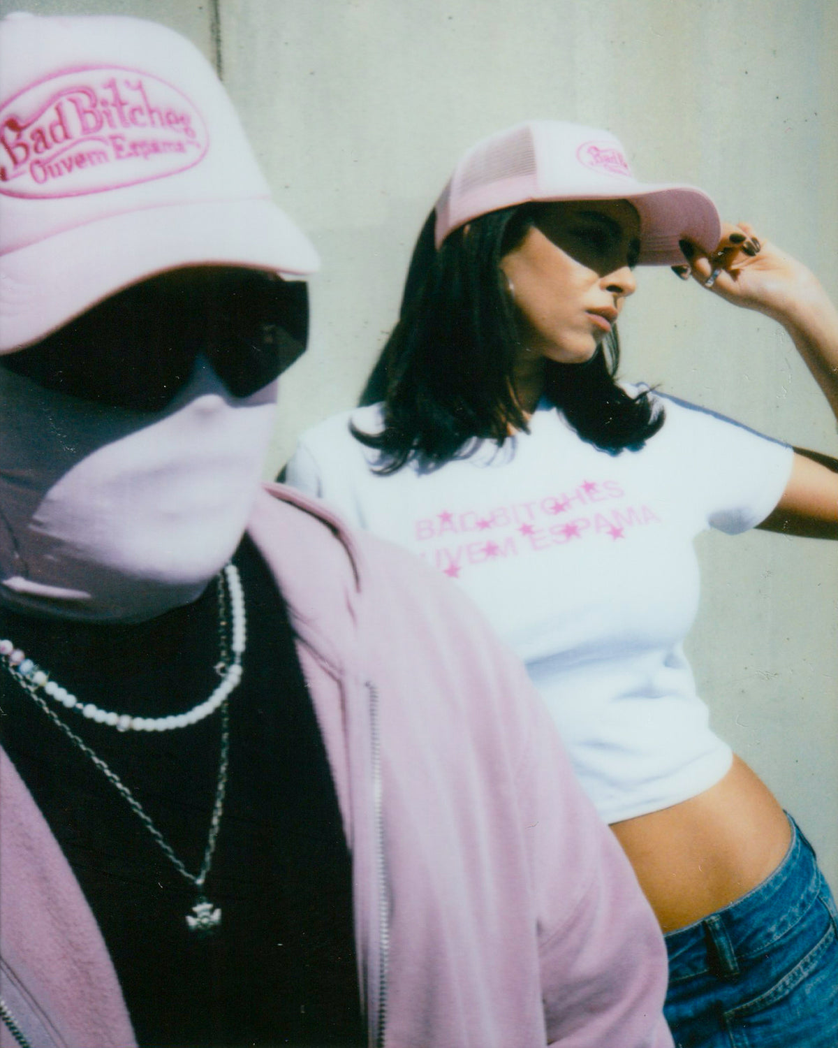 Ouvem Espama Pink Trucker Hat